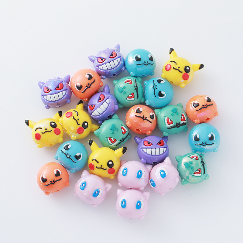 12pcs Pokémon Bead DIY Mobile  - Phone Accessories And Electronics ulasan dan harga