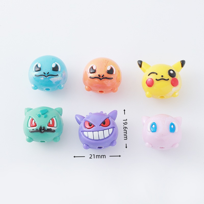 12pcs Pokémon Bead DIY Mobile  - Phone Accessories And Electronics ulasan dan harga