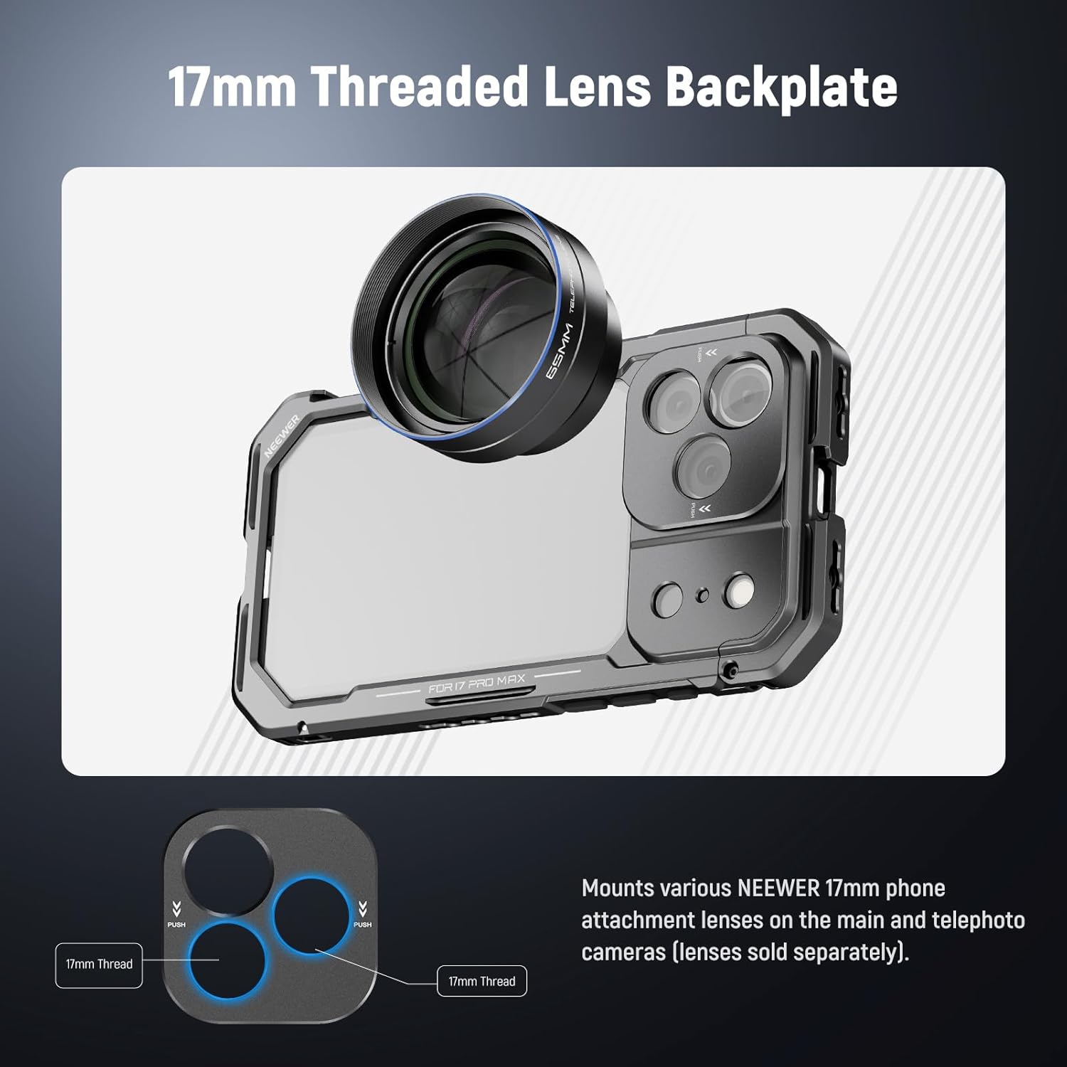NEEWER Phone Cage for iPhone 1 - Phone Accessories Video ulasan dan harga