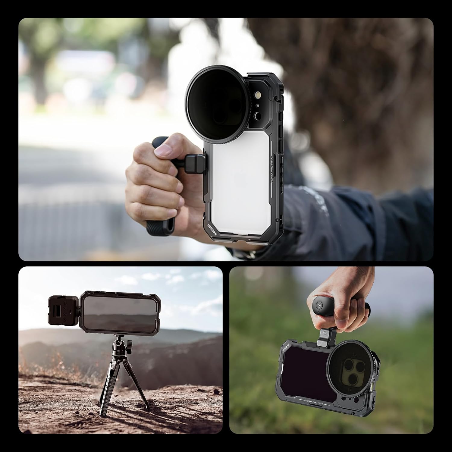NEEWER Phone Cage for iPhone 1 - Phone Accessories Video ulasan dan harga