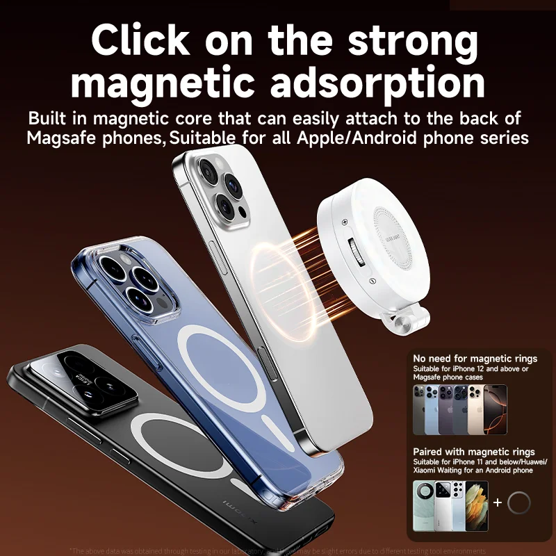 LED Selfie Fill Light for Mags - Phone Accessories Video ulasan dan harga