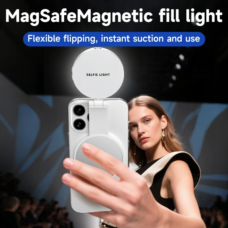 LED Selfie Fill Light for Mags - Phone Accessories Video ulasan dan harga