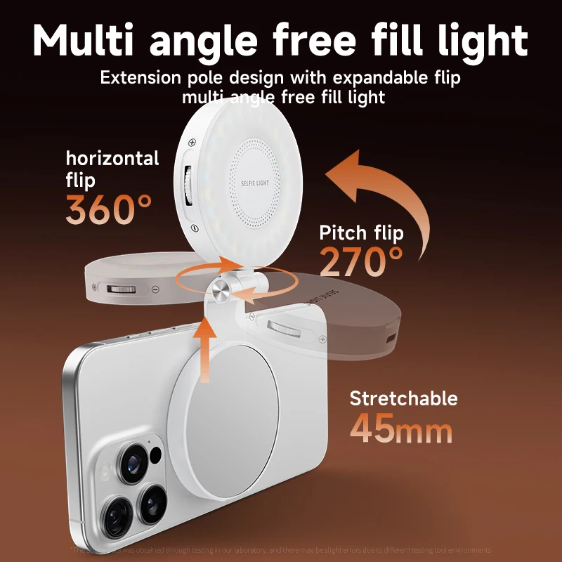 LED Selfie Fill Light for Mags - Phone Accessories Video ulasan dan harga