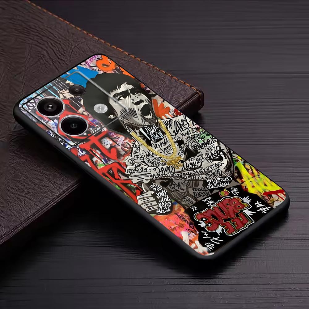 Banksy Graffiti Art  Phone Cas - Xiaomi Phone Accessories ulasan dan harga