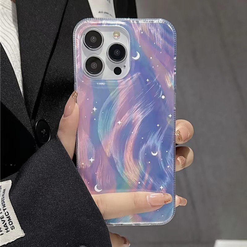 Fashion Glitter Starry Gradien - Xiaomi Phone Accessories ulasan dan harga