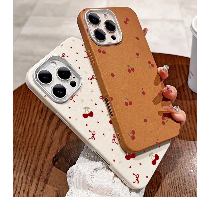 INS Cute Cartoon Cherry Patter - Xiaomi Phone Accessories ulasan dan harga