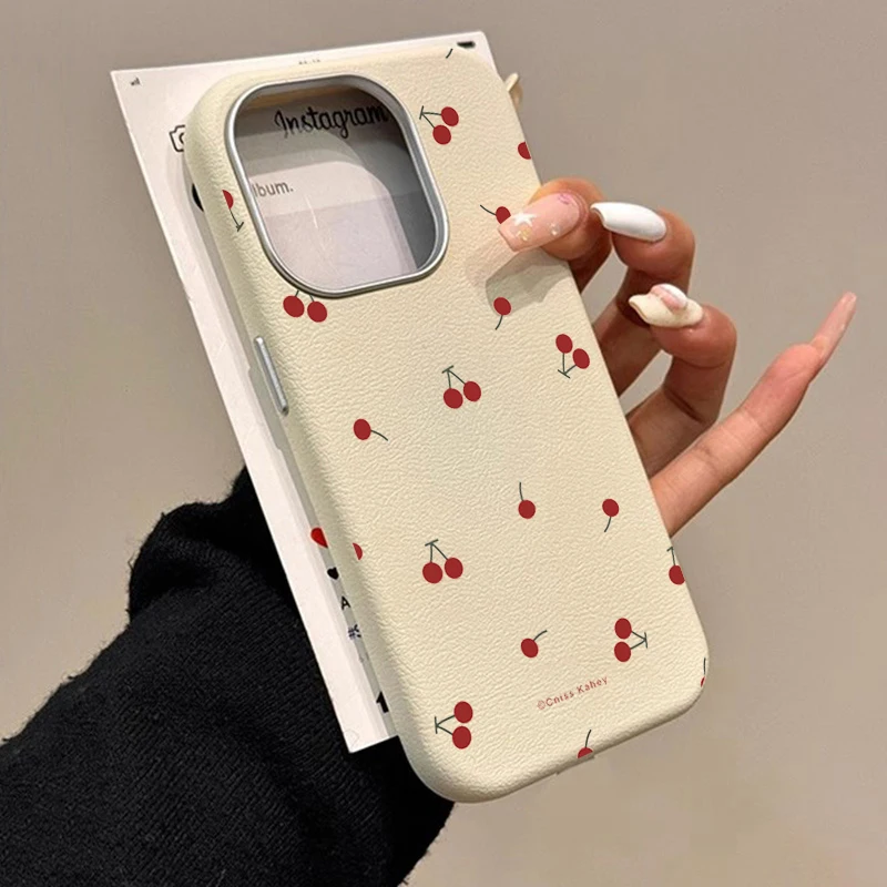 INS Cute Cartoon Cherry Patter - Xiaomi Phone Accessories ulasan dan harga
