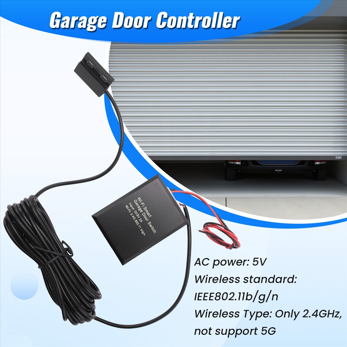 Active Phase Smart Garage Door - Phone Accessories You Need ulasan dan harga