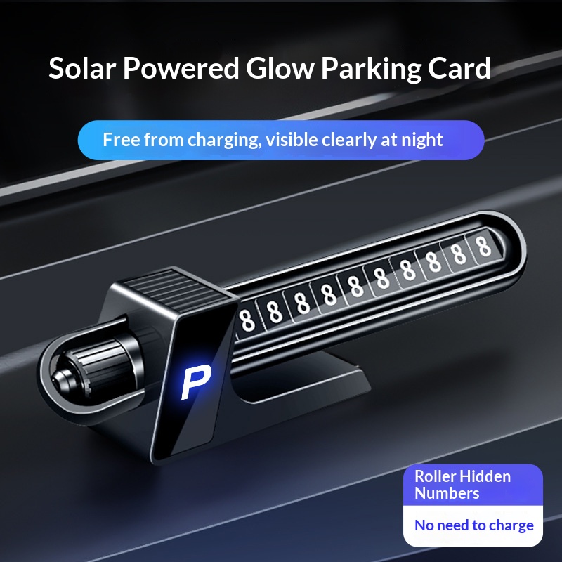 Solar Powered LED Parking Phon - Phone Accessories You Need ulasan dan harga