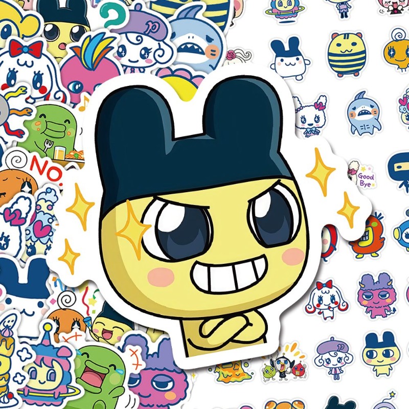 Japanese Tamagotchi Stickers E - Phone Accessories And Electronics ulasan dan harga