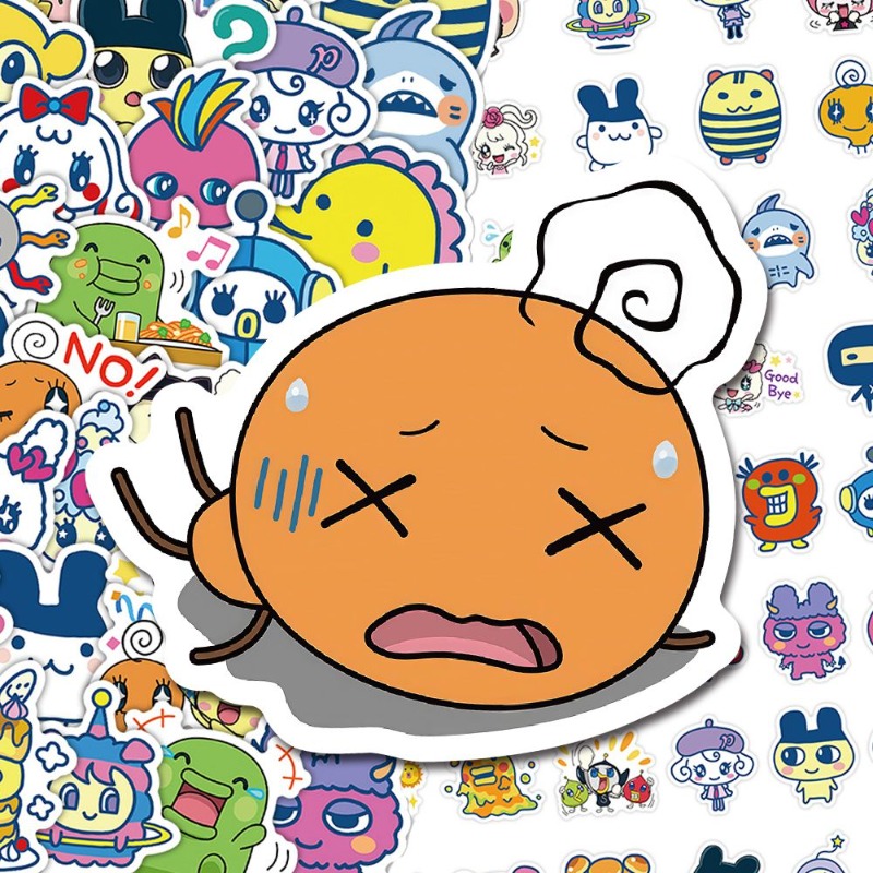 Japanese Tamagotchi Stickers E - Phone Accessories And Electronics ulasan dan harga