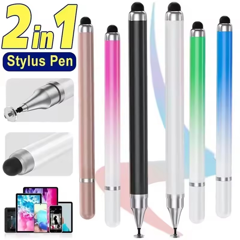 2 in 1 Universal Stylus Pen Fo - Phone Accessories And Electronics ulasan dan harga